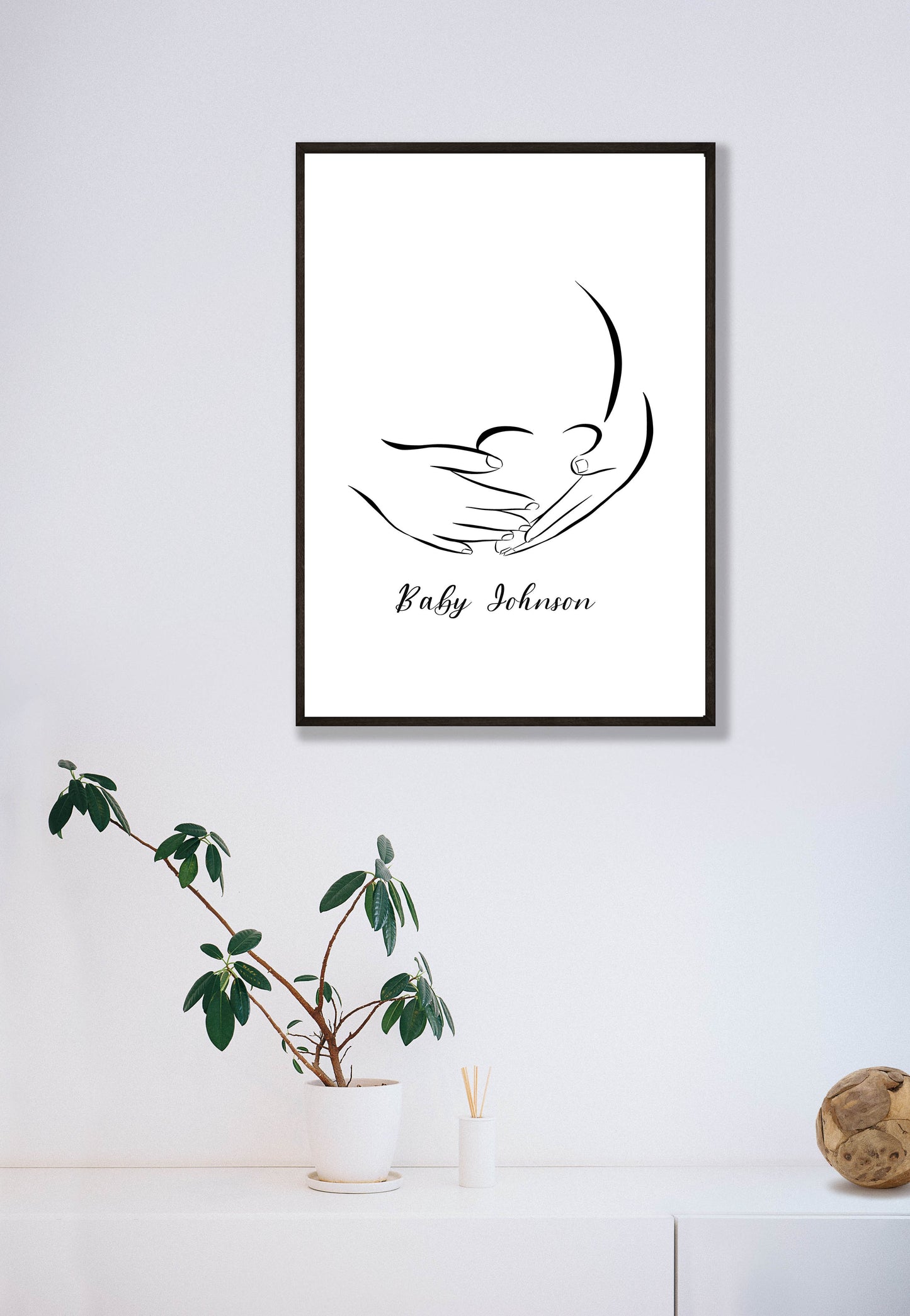 Pregnancy Line Art