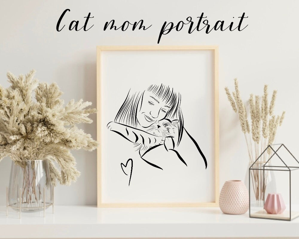 Custom Pet Portrait From Photo