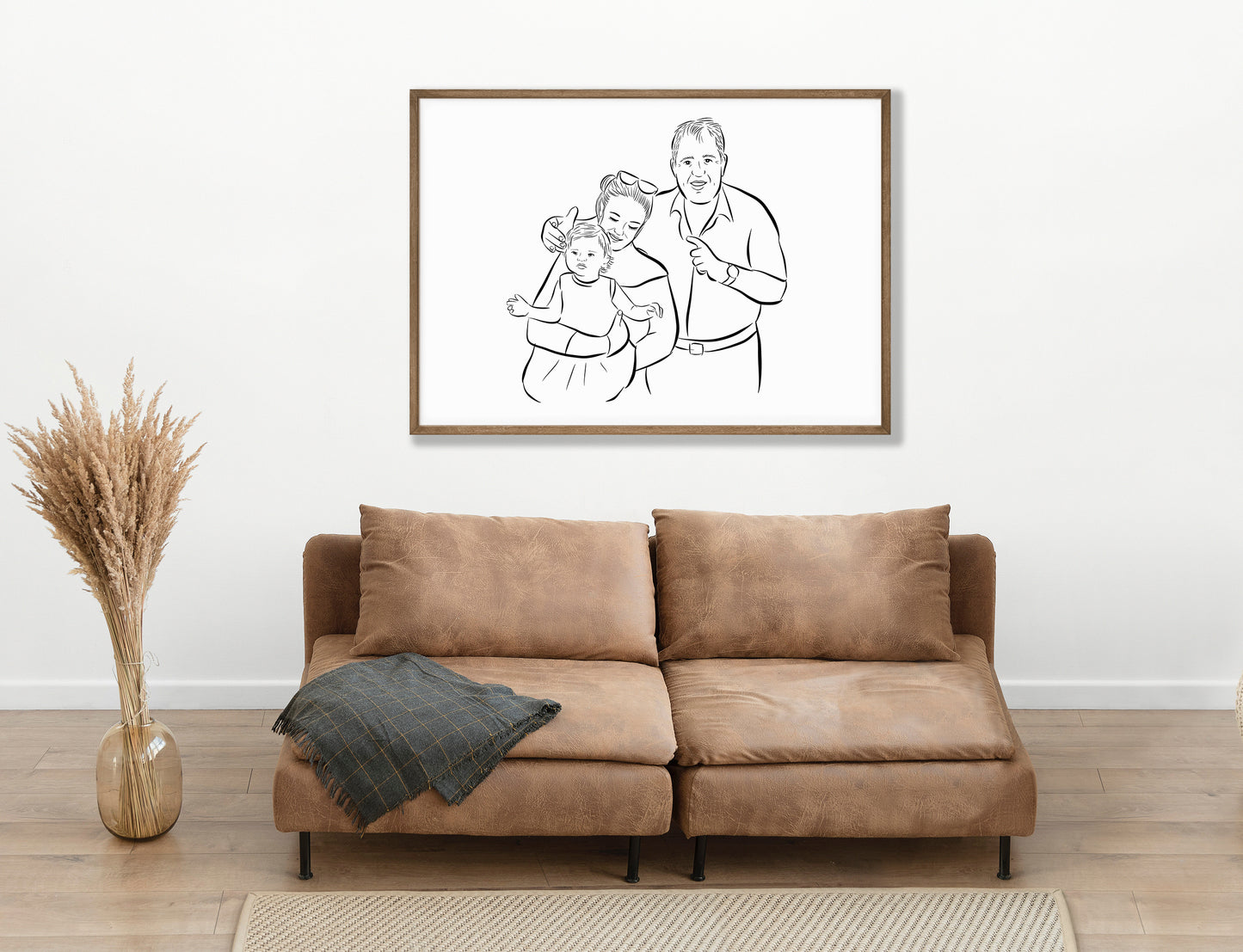 Custom Family Portrait From Photo